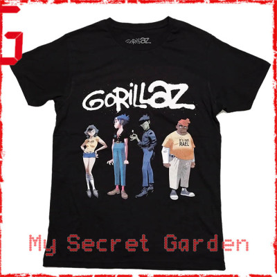 Gorillaz - Spray Logo Group Official T Shirt ( Men M) ***READY TO SHIP from Hong Kong***